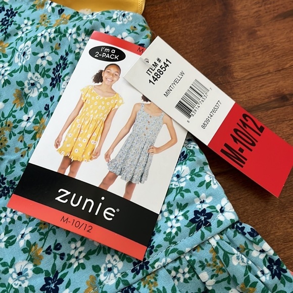 Zunie 2 pack Girl Dress Size M - Picture 14 of 14